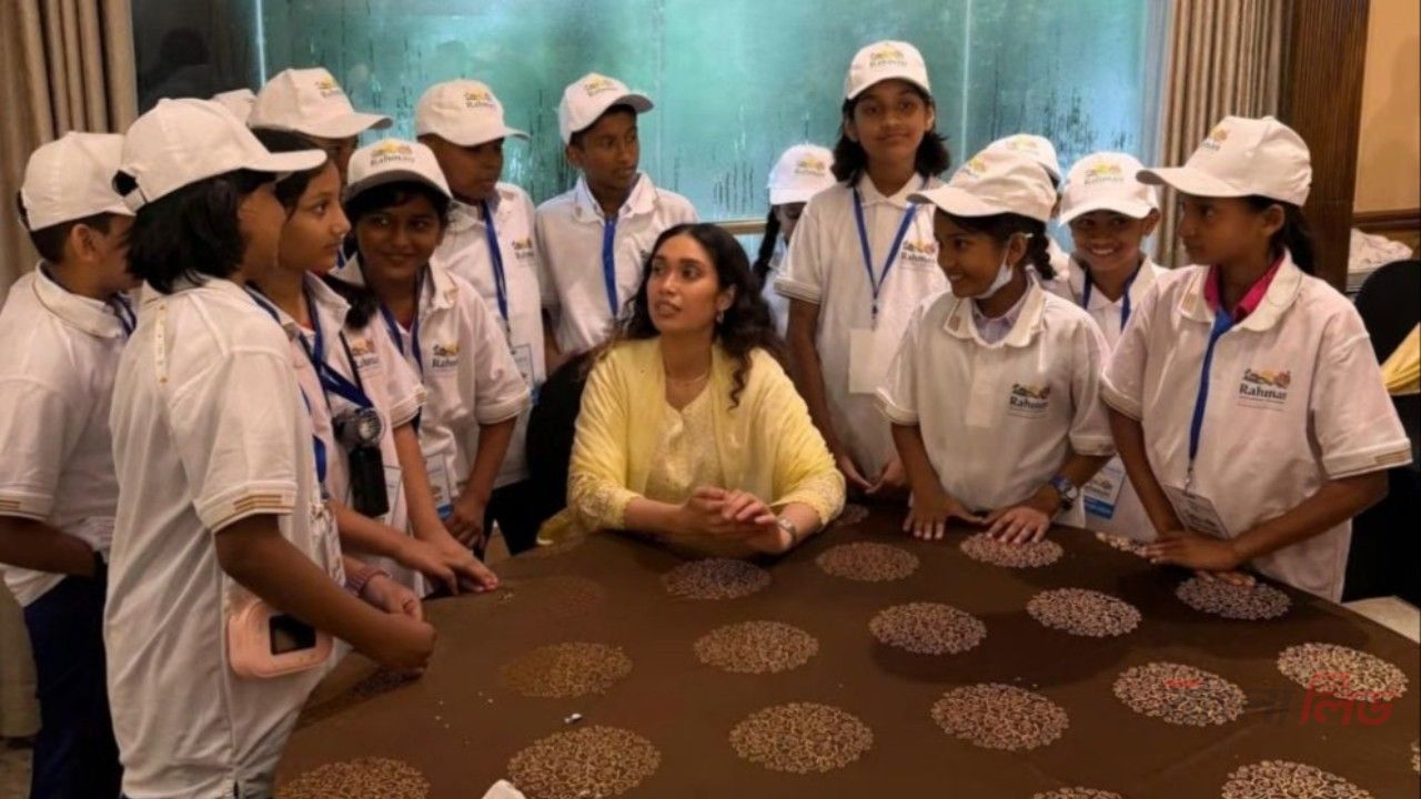 কসবা–আখাউড়ার কৃতি শিক্ষার্থীদের সঙ্গে তিন ঘণ্টার আড্ডায় জাইমা রহমান