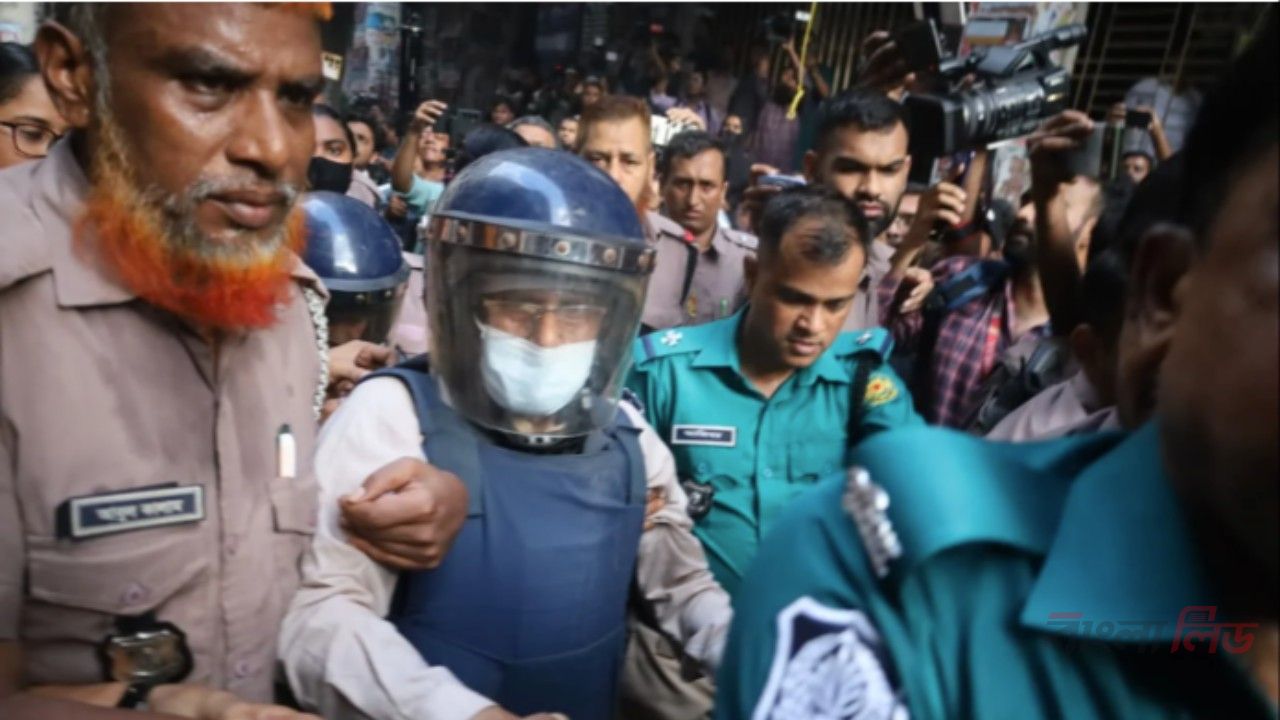 চার দিনের রিমান্ড শেষে কারাগারে এমপি গাজী নজরুল